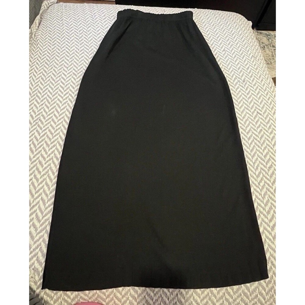 Vintage 90s Stephanie Schuster for Princess Knitwear Knit Maxi Skirt Womens M